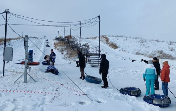 Катание на бубликах в Парке отдыха "Застава" на Ильинке - достопримечательности