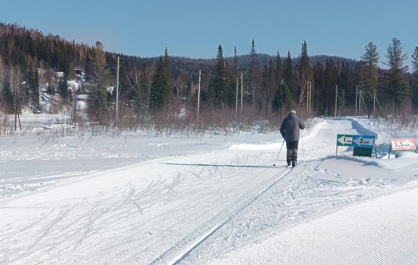 Трассы для беговых лыж у горы Туманная - достопримечательности