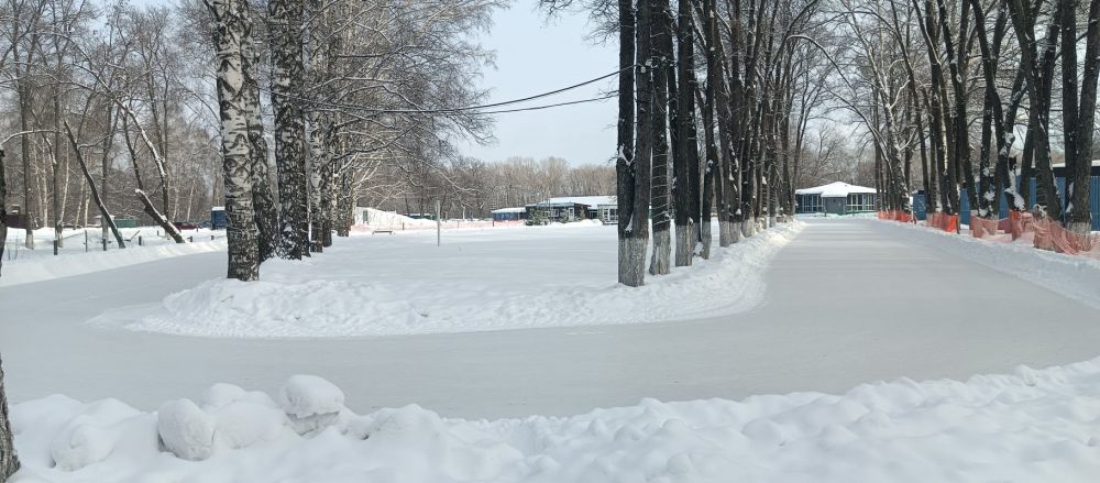 Зимний каток в парке отдыха Водный стоимость - Новокузнецк