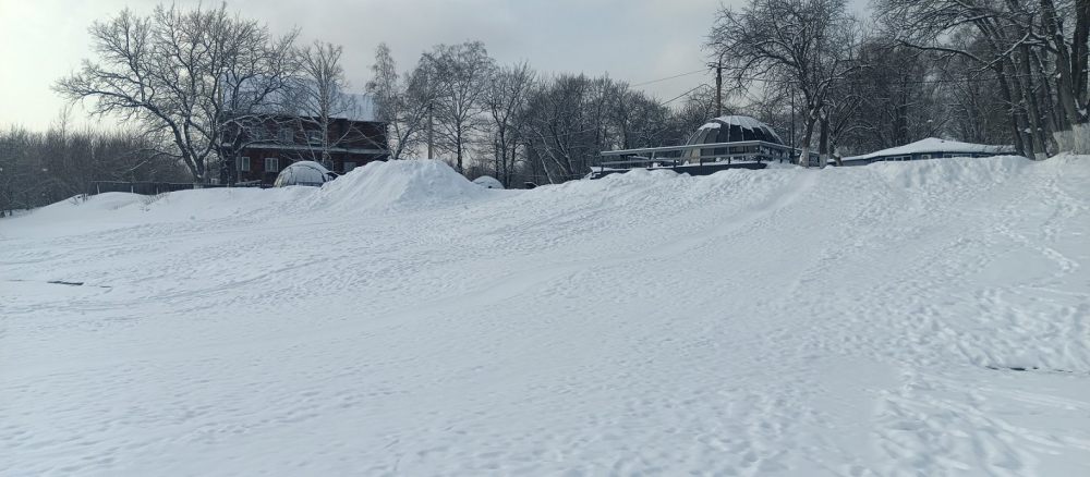 Горки для катания на плюшках в парке Водный стоимость - Новокузнецк