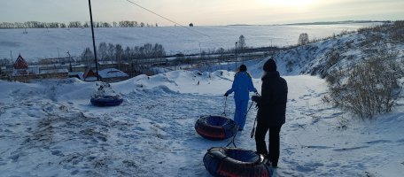Катание на бубликах в Парке отдыха "Застава" на Ильинке стоимость - Новокузнецк